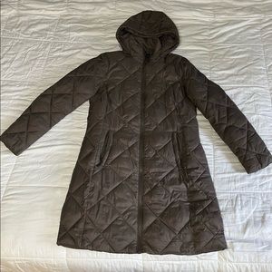 Women’s Michael Kors Long Zip Front Down Packable Jacket- excellent condition